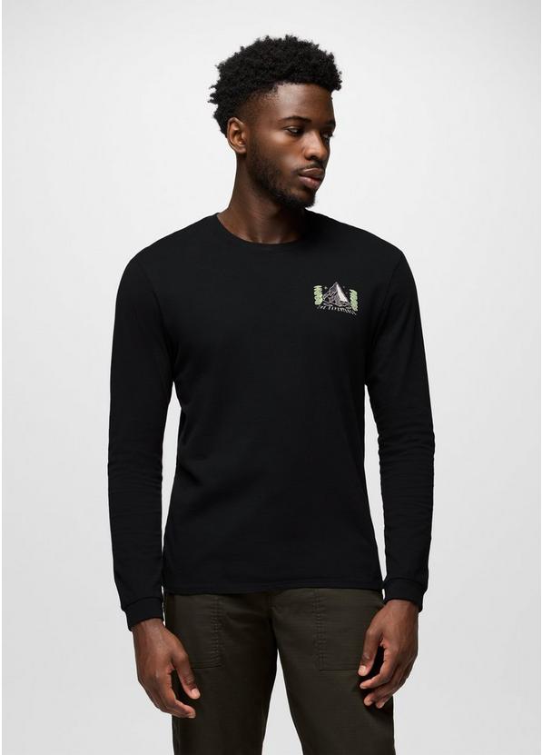Everyday Graphic Long Sleeve Tee Black Awake