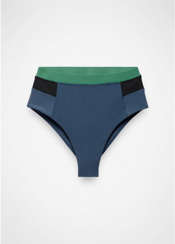 Baja Bound High Rise Swim Bottom Bluff Blue