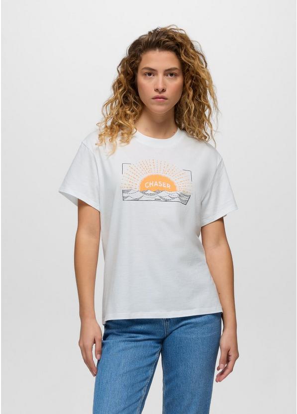 Sun Chaser Journeyman Short Sleeve Graphic Tee Soft White
